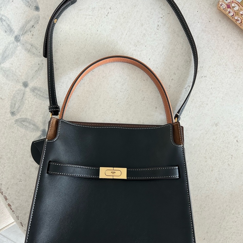 Tory Burch Black and Gold Women's Bag - Picture 3 of 7